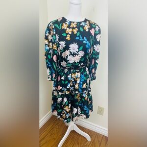 Kate Spade Black Dress with Pink Label
